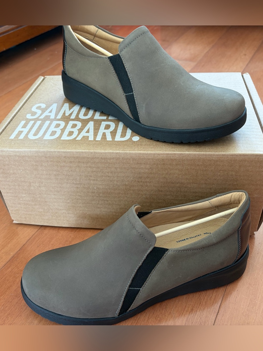 Samuel Hubbard Marin Shoes - Nubuck, Slip-Ons, 7